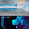 acavefox 3 Pack Reading Glasses Men Readers Blue Light Blocking Anti-UV Metal Front Frame And Spring Hinge With Accurate Magnification Eyeglasses 1.0+ view 4