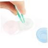 FOMIYES 5sets Glasses Clip Suction Stick Lens Tweezers and Suction Tool for Travel Home Use Rosy view 2