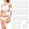 46 Pcs Castor Oil Patches, Disposable Castor Oil Pack Wrap for Belly Button, Waist, Neck, Breast, Back, Knee and Feet, No Wash, Highly Absorbent, Easy to Use, Meeting All Your Needs view 1