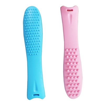 FOMIYES 2pcs Pad Massage Pad Hand Tools Versatile Massage Tool Shoulder Massager Acupoint Hammer Manual Neck Pat Massaging Tools Neck Massager Stick Plastic Body Healthy Shoot, 27.5x5.5x2.5cm, Blue