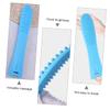 FOMIYES 2pcs Pad Massage Pad Hand Tools Versatile Massage Tool Shoulder Massager Acupoint Hammer Manual Neck Pat Massaging Tools Neck Massager Stick Plastic Body Healthy Shoot, 27.5x5.5x2.5cm, Blue view 2