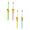 Beavorty 4pcs Cartoon Boy Girl Toothbrush Soft Bristle Boy Girl Toothbrush for Ages Gentle Oral Care for Teeth view 1