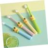 Beavorty 4pcs Cartoon Boy Girl Toothbrush Soft Bristle Boy Girl Toothbrush for Ages Gentle Oral Care for Teeth view 3