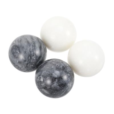 FOMIYES 2 Sets Massage Fitness Ball Hand Massage Tools Hand Massaging Balls Rolling Massage Handballs Marble Handballs Hand Fitness Balls Round Fitness Balls Hand Exercise Balls, 5.3X5.3X5.3CM