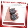 FOMIYES 2 Sets Massage Fitness Ball Hand Massage Tools Hand Massaging Balls Rolling Massage Handballs Marble Handballs Hand Fitness Balls Round Fitness Balls Hand Exercise Balls, 5.3X5.3X5.3CM view 4