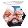FOMIYES 2pcs Stainless Steel Massage Balls Hand Fitness Exercise Balls for Stress Relief and Myofascial Therapy Durable Chinese Style Design for Home Decor and Gifts view 3