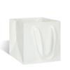 ADIDO EVA White Square Gift Bags Large Size Square Bottom Paper Bags with Handles for Party Favor, Shopping Bag (12x12x12 In, 1 CT) view 1