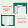 ADIDO EVA White Square Gift Bags Large Size Square Bottom Paper Bags with Handles for Party Favor, Shopping Bag (12x12x12 In, 1 CT) view 3