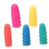 Hoement 20pcs Elastic Rubber Finger Protectors Non-Slip Fingercots for Cutting Household Sports Use view 1
