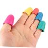 Hoement 20pcs Elastic Rubber Finger Protectors Non-Slip Fingercots for Cutting Household Sports Use view 2