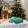 LALAFINA Easter Grass Craft Shredded Paper Easter Grass for Baskets and Wrapping Packing Filling Green view 3