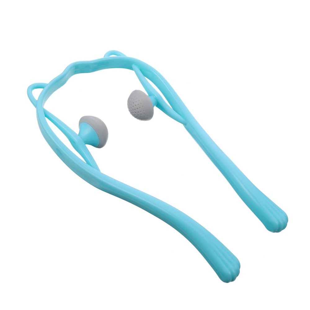 Beavorty Cat Shaped Neck Massager Portable Handheld Neck Massage Tool Ergonomic Design for Pain Relief for Home and Travel Lightweight and Easy to Use
