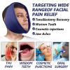 AiricePac Wisdom Teeth Ice Pack Head Wrap, Face Ice Pack for Jaw Oral Surgery Pain Relief for TMJ, Teeth Removed, 4 Cold Therapy Gel Packs Reusable, Blue view 2