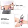 FOMIYES 2pcs Fitness Massage Roller Rollers Deep Tissue Roller Muscle Deep Massage Roller Devices Rolling Eva Yoga Auxiliary Supplies Pink, 29X22X4CM view 4