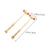 FOMIYES 2pcs Shoulder Massaging Tool Handheld Wooden Massager Manual Back Massagers Whole Body Massager Massaging Hammer Multi-Function Wood Hammer Foot and Leg Massager Wooden Hammer, 34x7.5cm view 4