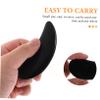 FOMIYES Horn Scraping Tool Multifunctional Gua Sha Massage Plate for Body Face and Eye Care Durable Black Water Buffalo Horn Pain Relief and Skin Nourishment view 2