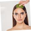 FOMIYES 2pcs Jade Massaging Combs Natural Jade Head Massage Tools for Scalp Relaxation and Gua Therapy Static Smooth Edges for Home Use view 2
