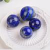 ECYC Ltd 1 Pcs Natural Crystal Stone Ball, Healing Crystals Balls Gemstone Crystal Sphere Decor Divination Sphere for Meditation, Feng Shui, Collection, and Home Decoration, 30-35mm, Lazurite view 4
