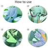Patient Lift Sling Stair Slide Board, Oxford Cloth Cotton Waterproof Fabric Transfer Belt Evacuation Patient Lift Sling, Use for Seniors, Handicap view 2