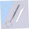 Beavorty 2sets Nose Pad Glasses Repair Tool Kit Practical Eyeglasses Screw Set for Home and Shop Use Includes Essential Accessories for Watch Maintenance view 4