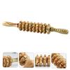 Beavorty Wooden Abdominal Massager Roller Multi-Purpose Nine-Wheel Massager for Full-Body Relief Handheld Design for Muscle Recovery and Stress Relief Smooth Finish for Comfortable Use view 2