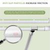 29.5 Inch Toilet Grab Bar - CALEPTONG Foldable Toilet Safety Rails for Seniors, Flip-Up Handicap Grab Bars with Anti-Slip Texture Grip for Elderly, Pregnant, Disable, Injury view 4
