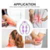 FOMIYES Leg Massage Roller Muscle Roller Massaging Roller Leg Roller Stick Handheld Massager Roller Massager Fitness Roller Yoga Leg Clamp Scroll Wheel Auxiliary Supplies Abs Purple, 29X23.5X2CM view 2