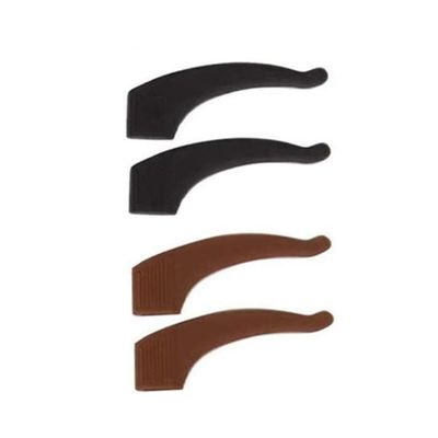 Beavorty 20pairs Silicone Anti-Slip Nose Pads for Glasses Comfortable Eyewear Lift Increase Ear Grips for Spectacles and Sunglasses Use