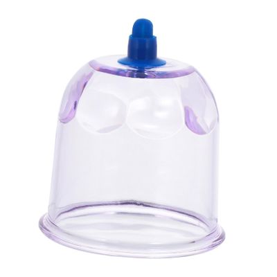 FOMIYES Plastic Moxibustion Jar for Cupping Therapy Clearing Meridians Sterilization Comfortable Arc-Shaped Cupping Cups