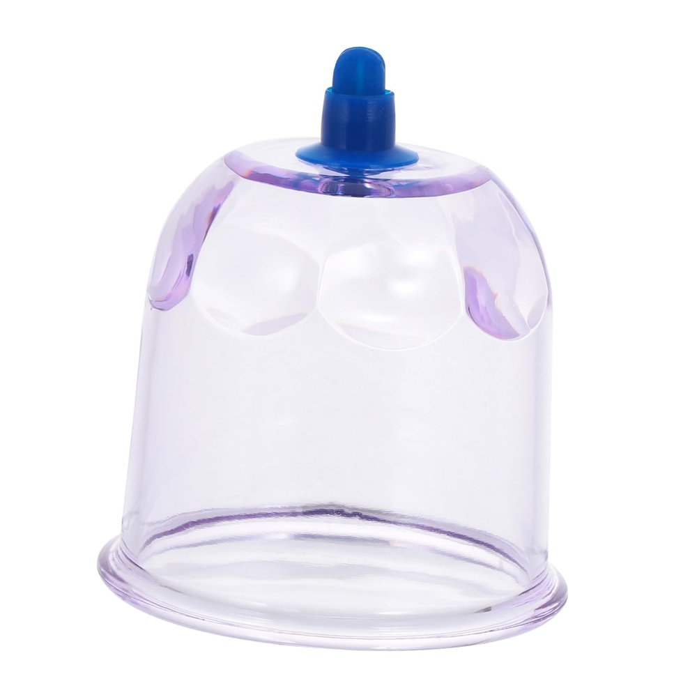 FOMIYES Plastic Moxibustion Jar for Cupping Therapy Clearing Meridians Sterilization Comfortable Arc-Shaped Cupping Cups