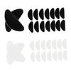 Beavorty 16pairs D-Shaped - Nose Pads for Eyeglasses Heighten Comfort and Fit Self-Adhesive and for Sports and Daily Use Thickness view 1