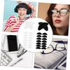 Beavorty 16pairs D-Shaped - Nose Pads for Eyeglasses Heighten Comfort and Fit Self-Adhesive and for Sports and Daily Use Thickness view 4