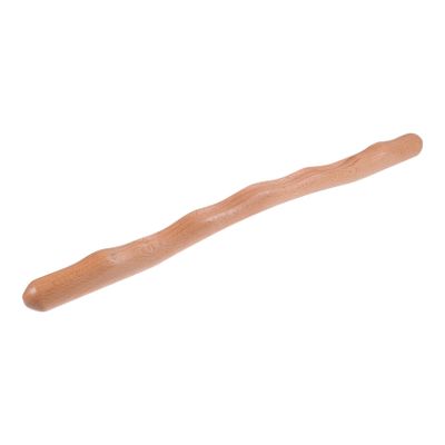 Beavorty Beech Wood Massage Stick 20.47 Inch Gua Sha Scraping Tool for Body Face Neck Shoulder Back Muscle Relief and Circulation Support