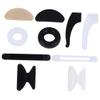 Beavorty 48pairs Eyeglasses Retainers Kit - Nose Pads and Grips for Nose Support for Glasses and Sunglasses for Home Repair Shops and Outdoor Use view 1