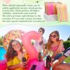 Eaasty 1000 Pcs Disposable Drinking Plastic Straws Bulk, 0.24'' Diameter and 7.87" Long Plastic Long Disposable Drinking Straws (Bright Colors) view 4