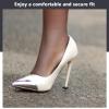CALLARON Heel Tips Pin for High Heels 5 Pairs Square Replacement Tips for Repairing Shoes Fashionable and Durable view 4