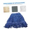 Cotton String Mop Replacement Heavy Duty Reusable Mopping for Efficient Cleaning Hardwood Tile and Floors Machine Washable and Fast Drying view 2