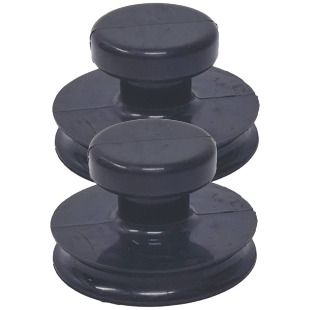 Abaodam 2pcs Strong Suction Cup Handles for Singing Bowls Portable Lifting Tool for Meditation and Sound Therapy Lightweight Easy to Use Compatible with All Buddha Sound Bowls