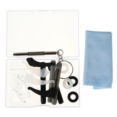 FOMIYES Slip Glasses Cover Eyeglass Nose Pads Repair Kit for Glasses Pads Nose Grips Skid Eyeglass Retainer