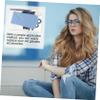 FOMIYES Slip Glasses Cover Eyeglass Nose Pads Repair Kit for Glasses Pads Nose Grips Skid Eyeglass Retainer view 4