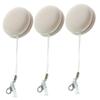 FOMIYES 3pcs Cleaning Wipe Lenses Wiper Smartphone Phones Screen Cleaner Lanyard Keychain Portable Screen Computer Cleaner Glasses Cloth Mobile Wiper Delicate Abs Pink Chamois Cloth, 3.5X3.5X1.6CM view 1