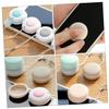 FOMIYES 3pcs Cleaning Wipe Lenses Wiper Smartphone Phones Screen Cleaner Lanyard Keychain Portable Screen Computer Cleaner Glasses Cloth Mobile Wiper Delicate Abs Pink Chamois Cloth, 3.5X3.5X1.6CM view 2