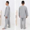 HAODING Zipper Patient Pants Patient Care Clothes, Paralysis Clothing, Incontinence Trousers Catheter Trousers, Easy to Wear and Take Off, Paralysis Long Time Bedridden Wheelchair(Size:M) view 3