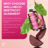 Beet Chews for High Blood Pressure - Beet Root Gummies Made in USA with Tart Cherry - Nitric Oxide Supplements for Energy and Cardio Health - Vegan, No GMO, Pectin Based - for Women and Men, 60 Pcs view 3
