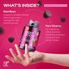 Beet Chews for High Blood Pressure - Beet Root Gummies Made in USA with Tart Cherry - Nitric Oxide Supplements for Energy and Cardio Health - Vegan, No GMO, Pectin Based - for Women and Men, 60 Pcs view 4