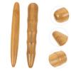 COOLHIYA 2pcs Wooden Massage Sticks Plantar Fasciitis Relief Acupressure Lower Back Massager view 2