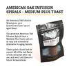 Craft A Brew - American Oak Infusion Spirals - Medium Plus Toast - For At Home Beer Brewing - Gives Homebrewed Beer Barrel Aged Flavor - Flavor & Aroma - 1 Small Oak Aging Spiral - For 1 gal Batch view 2