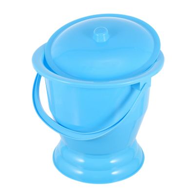 Beaupretty Portable Urinal Pot with Handle Lightweight Plastic Chamber Pot for Adults and Boy Girl Easy to Clean Travel Urine Storage for Road Trips and Home Use