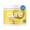 Cure Hydration | Plant-Based Electrolyte Drink Mix | No Added Sugar | FSA-HSA | Dehydration Relief Powder Made with Coconut Water | Non-GMO | Vegan | 28 Servings Jar - Lemonade view 1