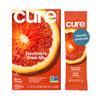 Cure Hydration | Plant-Based Electrolyte Drink Mix | No Added Sugar | FSA-HSA | Dehydration Relief Powder Made with Coconut Water | Non-GMO | Vegan | Box of 8 Packets - Blood Orange view 1